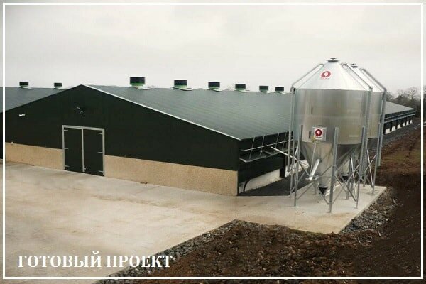 Этапы возведения птицефабрики от завода ВелесТент-азв